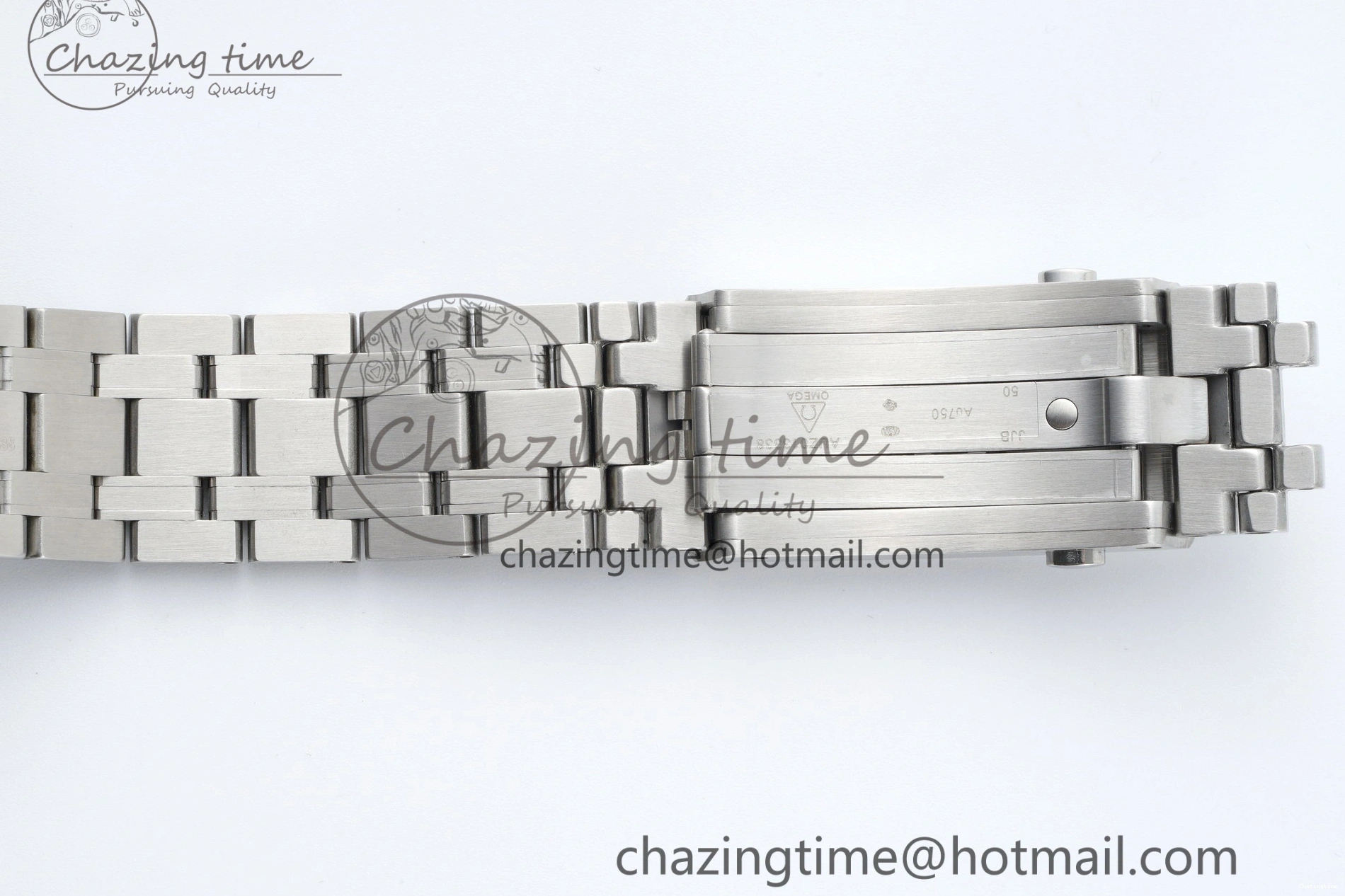 0521 Unisex Seamaster 300M 007 Platinum VSF 1:1 Best Edition Gray Dial on SS Bracelet A 7826
